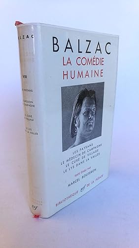 La comédie humaine. Tome VIII (Band 8) Bibliothèque de la Pléiade.