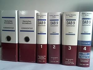 DAB 9-Kommentar. Deutsches Arzneibuch mit wissenschaftlichen Erläuterungen. 4 Bände und 2 Ordner