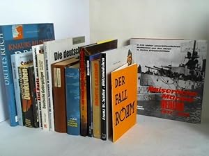 Sammlung von 14 Büchern und 1 Heft