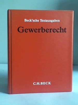 Image du vendeur pour Gewerberecht. Textausgabe mit Anmerkungen, Verweisungen und Sachregister mis en vente par Celler Versandantiquariat