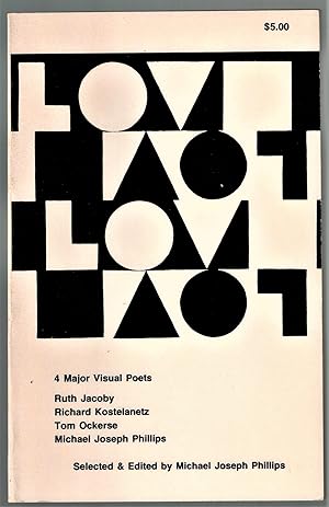 Seller image for 4 Major Visual Poets - LOVE for sale by Dale Steffey Books, ABAA, ILAB