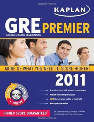Bild des Verkufers fr Kaplan GRE Exam 2011: Premier (Kaplan GRE Premier Program (W/CD)) zum Verkauf von WeBuyBooks