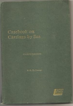 Bild des Verkufers fr Casebook on carriage by sea zum Verkauf von WeBuyBooks