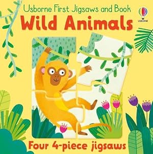 Bild des Verkufers fr Usborne First Jigsaws And Book: Wild Animals (Paperback) zum Verkauf von Grand Eagle Retail