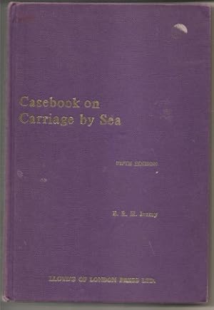 Imagen del vendedor de Casebook on Carriage by Sea a la venta por WeBuyBooks