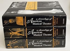 Image du vendeur pour A Chronology of American Musical Theater (3 Volumes) mis en vente par Queen City Books