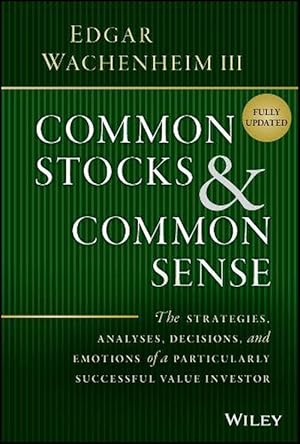 Seller image for Common Stocks and Common Sense (Hardcover) for sale by Grand Eagle Retail