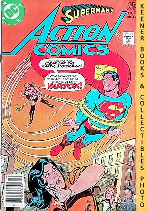 Image du vendeur pour Superman's Action Comics Vol. 40 No. 476 (#476), October, 1977 DC Comics mis en vente par Keener Books (Member IOBA)