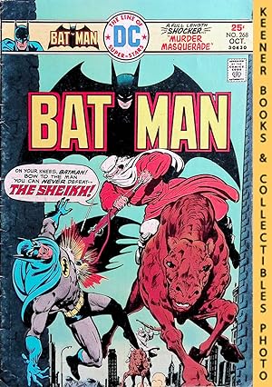 Imagen del vendedor de Batman Vol. 36 No. 268 (#268), October, 1975 DC Comics a la venta por Keener Books (Member IOBA)