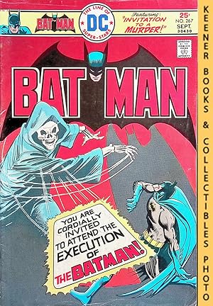 Bild des Verkufers fr Batman Vol. 36 No. 267 (#267), September, 1975 DC Comics zum Verkauf von Keener Books (Member IOBA)
