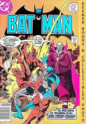 Seller image for Batman Vol. 38 No. 284 (#284), February, 1977 DC Comics for sale by Keener Books (Member IOBA)