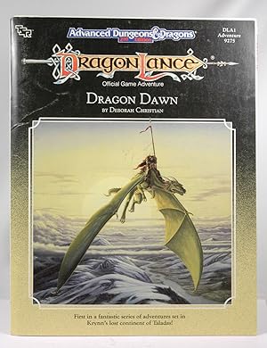 Immagine del venditore per Dragon Dawn (Advanced Dungeons & Dragons/Dragonlance Module DLA1) Paperback March, 1990 venduto da Chris Korczak, Bookseller, IOBA