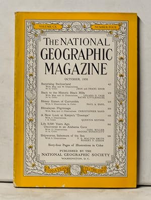 Imagen del vendedor de The National Geographic Magazine, Volume 110, Number 4 (October 1956) a la venta por Cat's Cradle Books