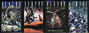 Bild des Verkufers fr Aliens Hive Comic Set 1-2-3-4 Lot Xenomorph Alien Queen Chestburster Facehugger zum Verkauf von CollectibleEntertainment