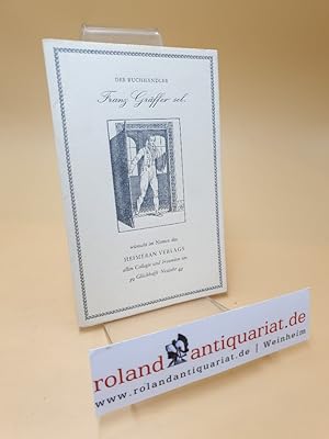 Imagen del vendedor de Der Buchhndler Franz Grffer sel. wnscht im Namen des Heimeran Verlags allen Collegis und Freunden ein glckhafft Neujahr 1961 a la venta por Roland Antiquariat UG haftungsbeschrnkt