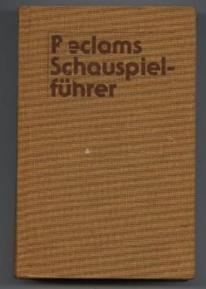 Seller image for Reclams Schauspielfhrer. for sale by Leonardu