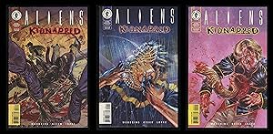 Bild des Verkufers fr Aliens Kidnapped Comic Set 1-2-3 Lot Francisco Solano Lopez art Chestburster zum Verkauf von CollectibleEntertainment