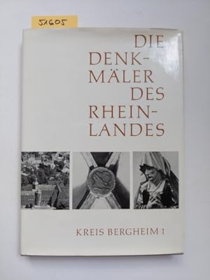 Die Denkmäler des Rheinlandes Kreis Bergheim Band 1 Angelsdorf - Glesch Annaliese Ohm Albert Verbeek