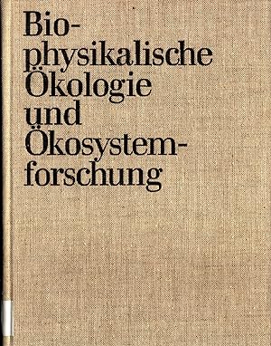 Imagen del vendedor de Biophysikalische kologie und kosystemforschung a la venta por avelibro OHG