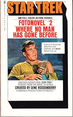 Bild des Verk�ufers f�r Where No Man Has Gone Before: Star Trek Fotonovel 2 zum Verkauf von John Thompson