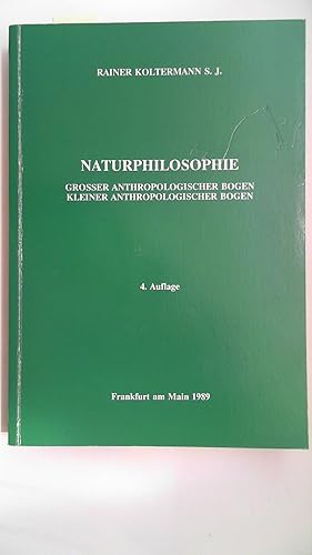 Naturphilosophie.