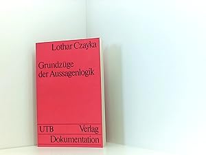 Seller image for Grundzge der Aussagenlogik for sale by Book Broker
