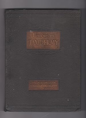 Seller image for Lessons in Taxidermy for sale by Q's Books Hamilton