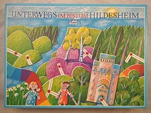 Imagen del vendedor de Unterwegs im Bistum Hildesheim, ein Wrfelspiel fr die ganze Familie [Gesellschaftsspiel]. Achtung: Nicht geeignet fr Kinder unter 3 Jahren. a la venta por KULTur-Antiquariat