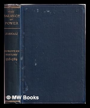 Image du vendeur pour The balance of power 1715-1789 mis en vente par MW Books