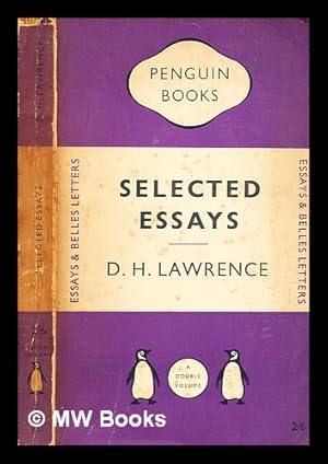 Seller image for Selected essays / D.H. Lawrence for sale by MW Books