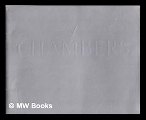 Imagen del vendedor de Chambers: John Chambers interviewed by Ross G. Woodman a la venta por MW Books