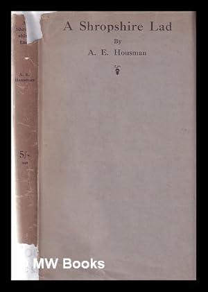 Imagen del vendedor de A Shropshire lad / by A.E. Housman a la venta por MW Books