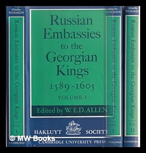 Immagine del venditore per Russian embassies to the Georgian kings, 1589-1605 - Complete in 2 volumes venduto da MW Books