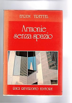 Seller image for Armonie senza spazio. for sale by Libreria Gull