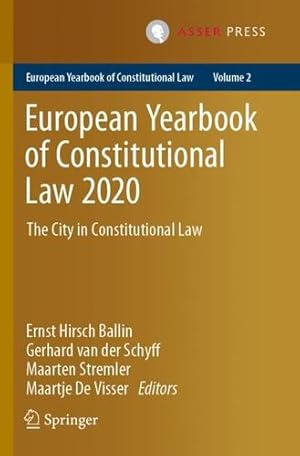 Immagine del venditore per European Yearbook of Constitutional Law 2020: The City in Constitutional Law [Paperback ] venduto da booksXpress