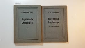 Immagine del venditore per Angewandte Graphologie, (Teil 1,2, und 3 in 2 Bchern) / Teil: T. 1/2., Die Graphologie im Dienste der Persnlichkeitsbewertung + Teil: T. 3., Schriftatlas mit Erklrungen und Merkmalsucher venduto da Gebrauchtbcherlogistik  H.J. Lauterbach