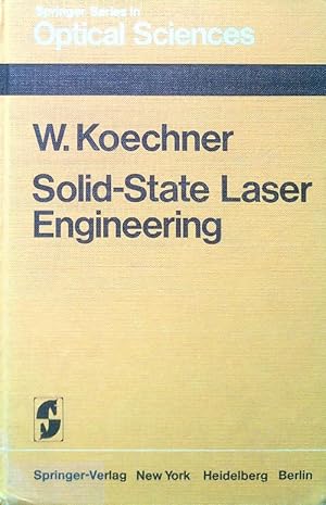 Image du vendeur pour Solid-State Laser Engineering mis en vente par Librodifaccia