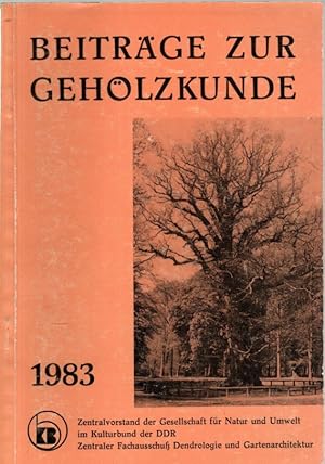 Immagine del venditore per Beitrge zur Gehlzkunde 1983 venduto da Antiquariat Jterbook, Inh. H. Schulze