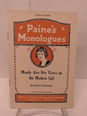 Pain's Monologues: Mandy Airs Her Views on the Modern Girl