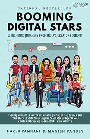 Seller image for Booming Digital Stars: 11 Inspiring Journeys from India's Creator Economy (Black And White Inner Pages) for sale by WeBuyBooks