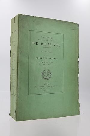 Souvenirs de la Princesse de Beauvau (née Rohan-Chabot) suivis des Mémoires du maréchal Prince de...