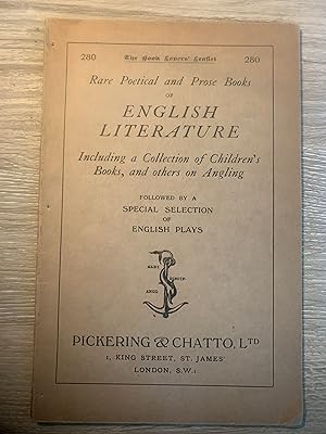 Rare Poetical and Prose Books Of English Literature Including a Collection of Children's Books, a...