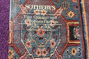 SOTHEBY'S FINE ORIENTAL AND EUROPEAN CARPETS December 15, 1994