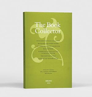 Seller image for "Bond and The Book Collector." In: The Book Collector, Volume 62, Number 1, Spring 2014. for sale by Peter Harrington.  ABA/ ILAB.