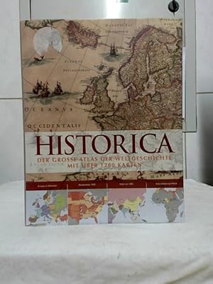 Imagen del vendedor de Historica : Der grosse Atlas der Weltgeschichte. Mit ber 1200 Karten. Ludwig Knemann (Hrsg.), Martin Stefanik, Daniel Gutnak, Markus Hattstein, Matej Hanula. a la venta por Ralf Bnschen