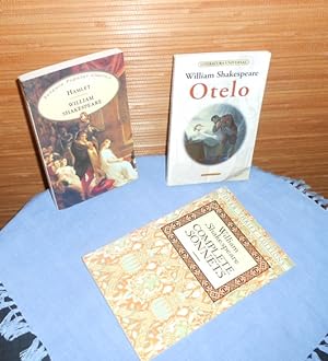 Hamlet + Otelo +Complete Sonnets (3 books)