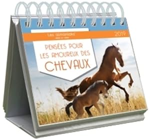 Image du vendeur pour Pens?es pour les amoureux des chevaux 2019 - Daniele Boone mis en vente par Book Hmisphres