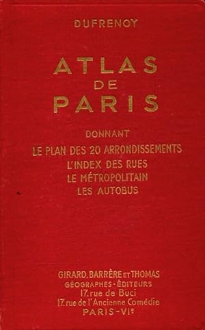 Atlas de Paris - Dufrénoy
