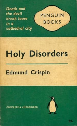 Image du vendeur pour Holy disorders - Edmund Crispin mis en vente par Book Hmisphres