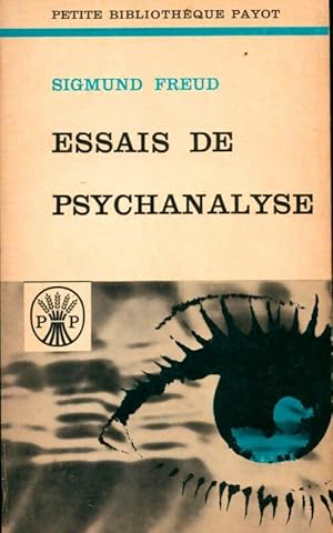 Bild des Verkufers fr Essais de psychanalyse - Sigmund Freud zum Verkauf von Book Hmisphres